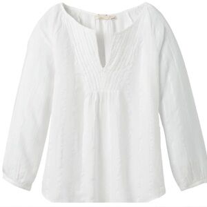 Prana Leonardo Top blouse NWT white size large